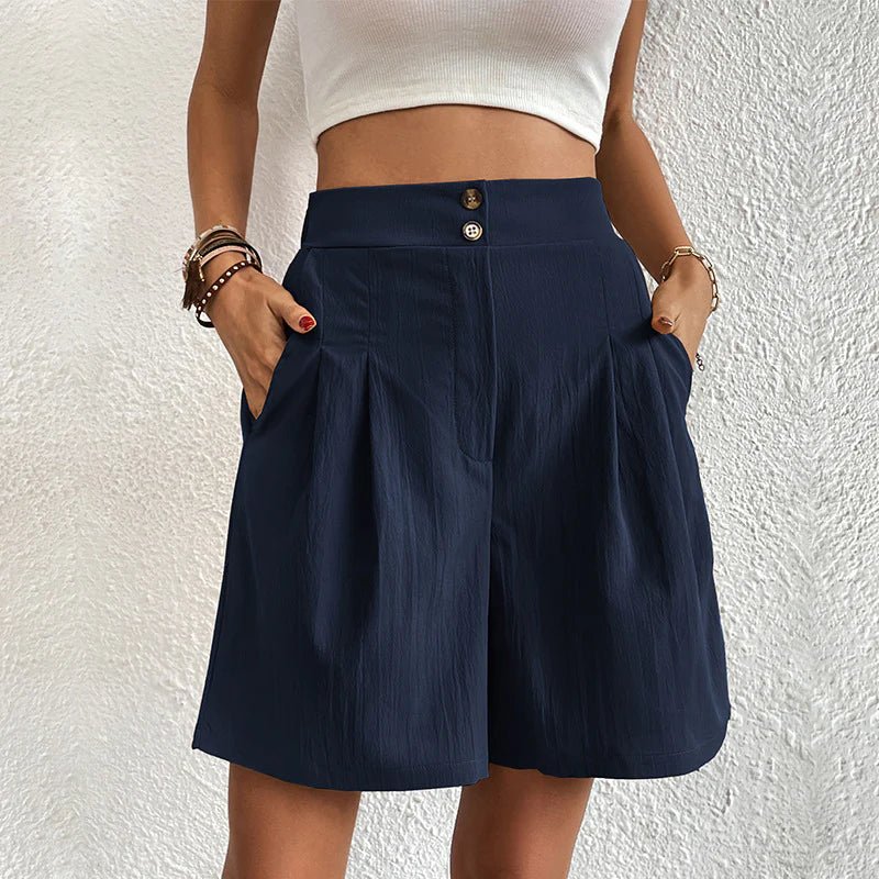 DELACROIX | Jennifer High-Waisted Comfort Shorts