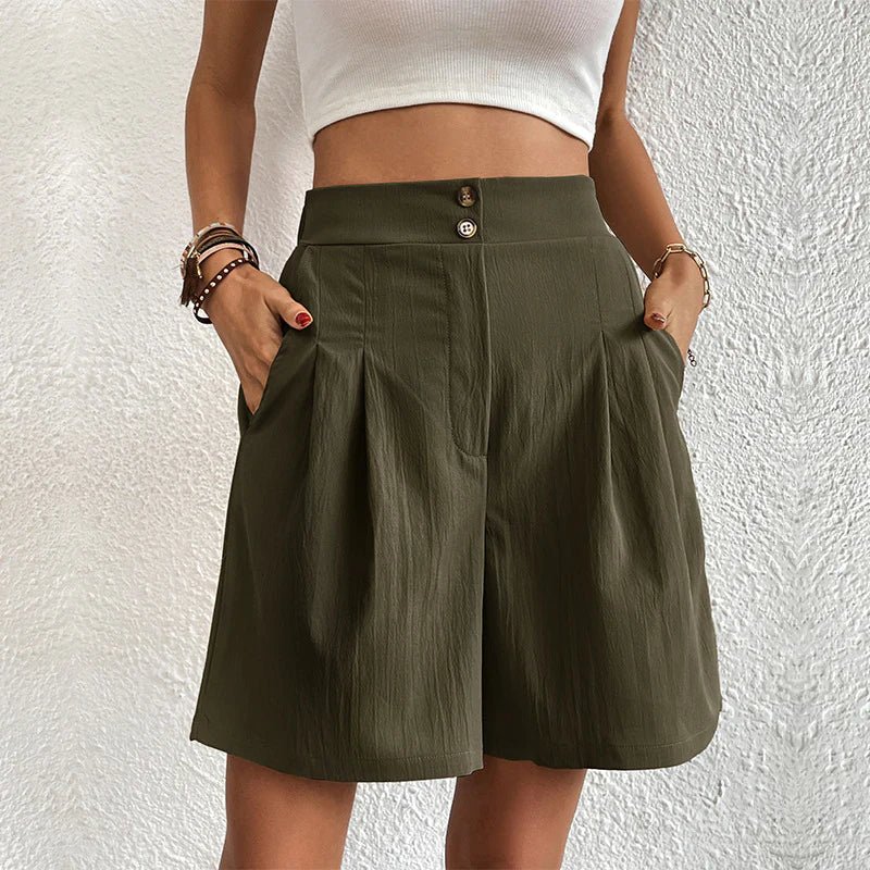 DELACROIX | Jennifer High-Waisted Comfort Shorts