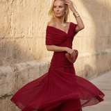 Elegantná hodvábna róba Santana
