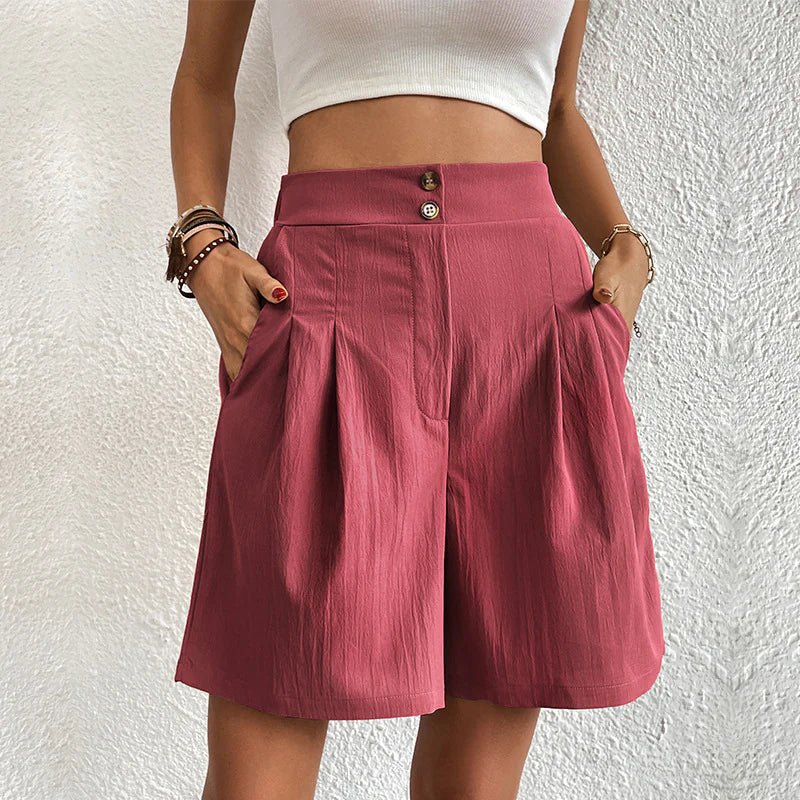 DELACROIX | Jennifer High-Waisted Comfort Shorts