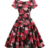 Guinguette Style 1950s Dress
