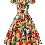 60s Hippie Style Dress
