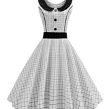 White Pin-Up Dress