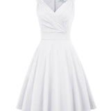 White Crayon Pin-Up Dress