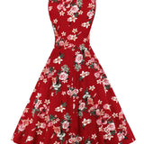 Retro Pin-Up Crayon Dress