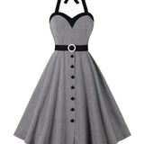 Retro Rockabilly Pencil Dress