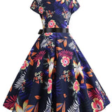 Rockabilly večerné šaty" can be rewritten as "Večerné šaty v rockabilly štýle.