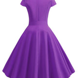 Robe Évasée Pin-Up des Années 50