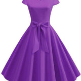 Robe Évasée Pin-Up des Années 50