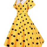Žlté Pin Up Šaty