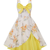 Long Rockabilly Dress