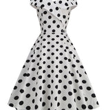 Biele Rockabilly Svadobné Šaty