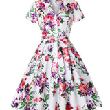 50s Pin-Up Style White Skirt