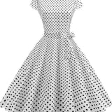White Pin-Up Dress