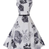 Chic Pin-Up Style Robe