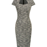 Pin-Up Style Sheath Dress