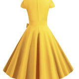 Žlté Pin Up Rúcho