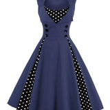 Rok Rockabilly v Modrej a Čiernej Farbe