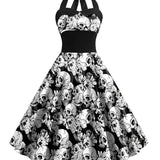Rockabilly Šaty s Lebkou