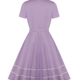 Vintage Plus Size 1950s Dress with Buttons