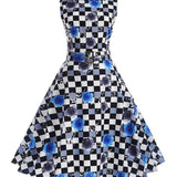 Fleur Bleue Vintage Pin-Up Dress