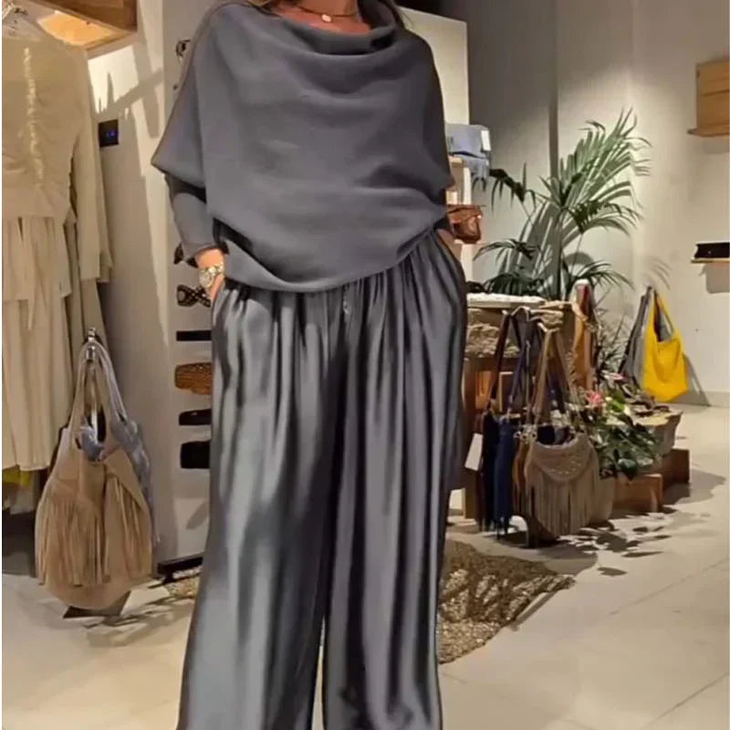 Georgina™ Chic Off-Shoulder Elegance Set