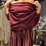 Georgina™ Chic Off-Shoulder Elegance Set