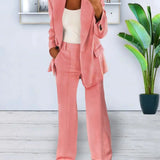 Camille | Set: Blazer and Wide-Leg Trousers